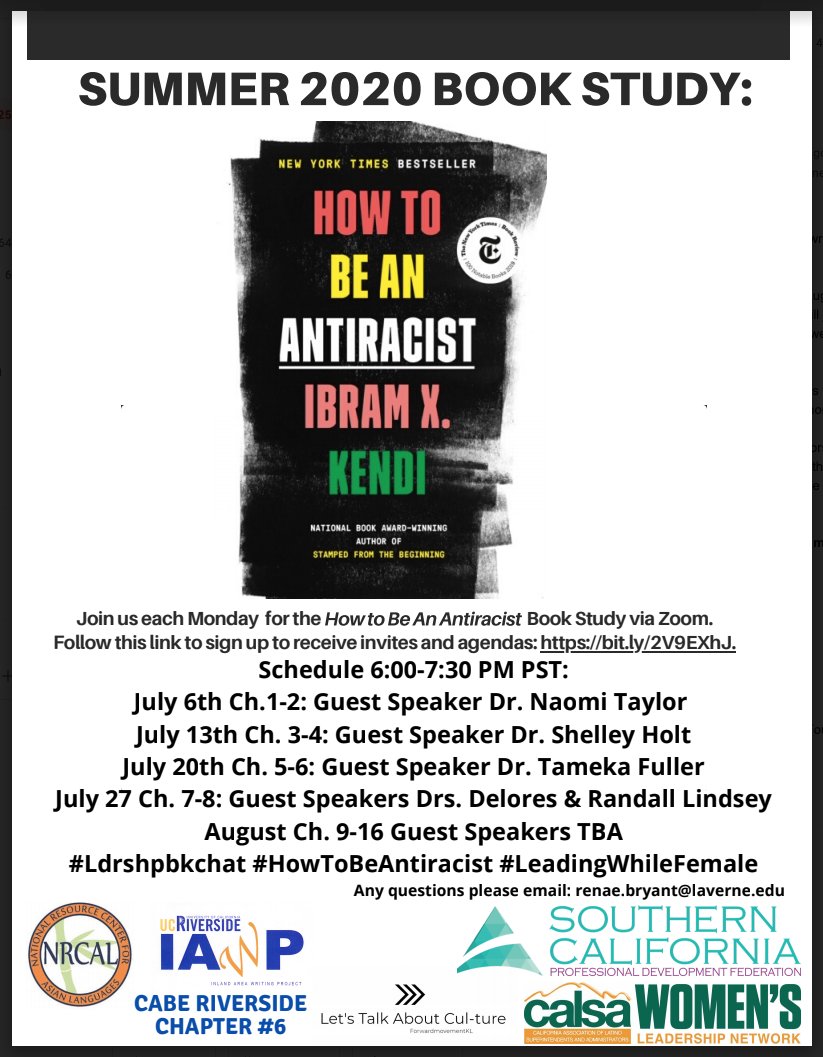 Summer Book Study: How to Be Anti-Racist