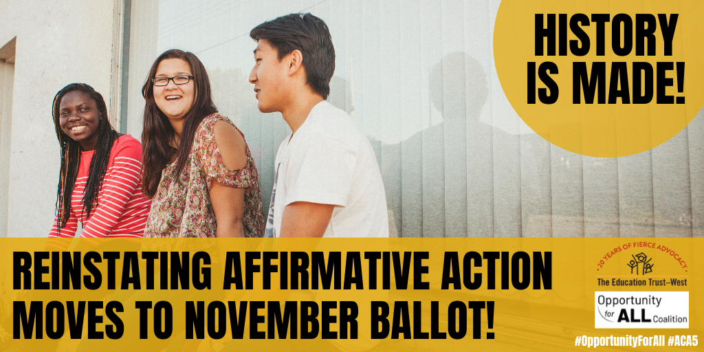 Repealing Prop 209: The Next 100 Days