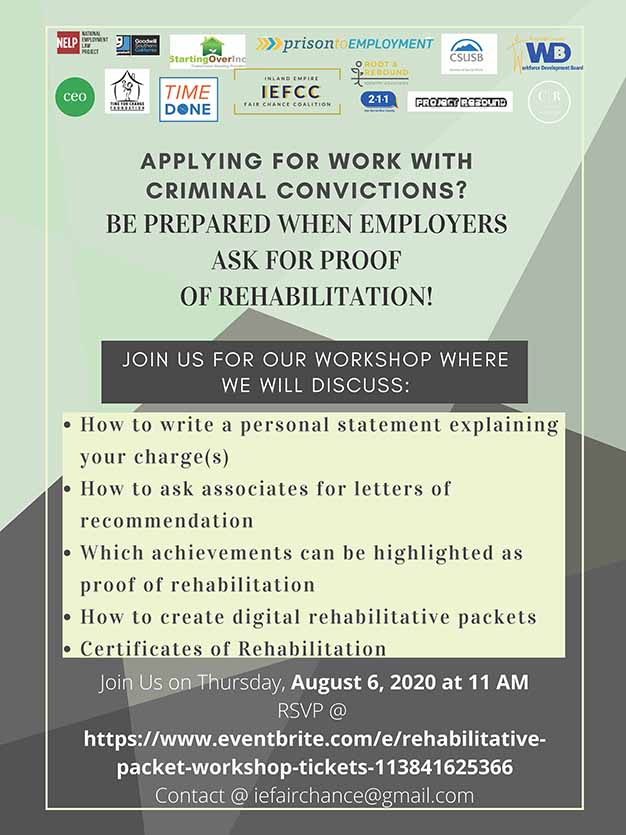 Rehabilitative Packet Workshop