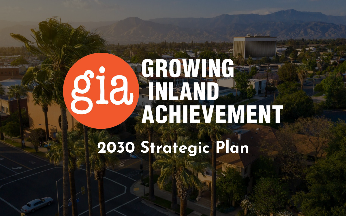 Inland Empire Unites Around Bold New Strategic Plan to Increase Postsecondary Attainment and Economic Opportunity